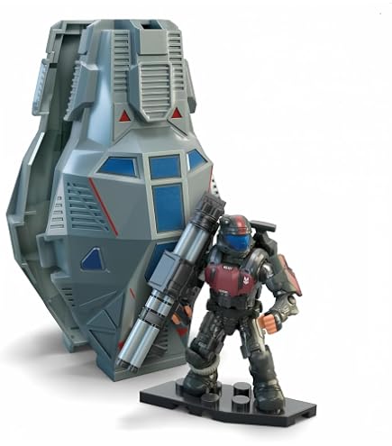 Amazon.co.jp: MEGA Halo ODST ルーキードロップポッド マイクロ
